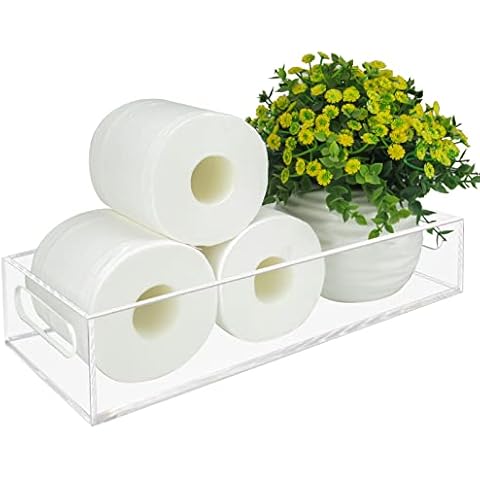 Tasybox Toilet Paper Holder with Storage Cover
