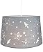 Produktbild Fun Rockets and Stars Kinder/Kinder Grau Baumwolle Schlafzimmer Anhänger oder Lampenschirm von Happy Homewares