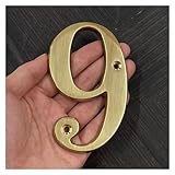 Photo Gallery numeri civici, numeri di porta 4 pollici 100mm ottone massiccio numero civico moderno numeri di porta appartamento numero di casa indirizzo della cassetta postale targhe for cartelli esterni (colore Photo Gallery numeri civici, numeri di porta 4 pollici 100mm ottone massiccio numero civico moderno numeri di porta appartamento numero di casa indirizzo della cassetta postale targhe for cartelli esterni (colore