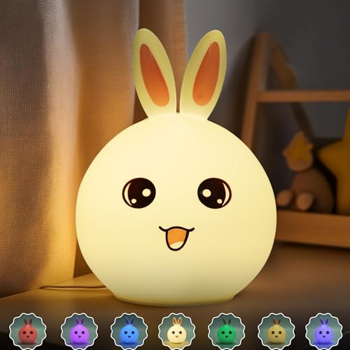 Add Cute Rabbit Night Lamp for Kids - Image 3