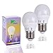Produktbild BIHRTC 2 Stück 5W E27 G45 LED Lampen Leuchtmittel Kaltweiß 6000K-6500K Schraube LED Glühbirne Energiesparlampe ersetzt 40W Glühlampen,220V-240V 400 Lumen 220° Abstrahwinkel Nicht dimmbar LED Birnen
