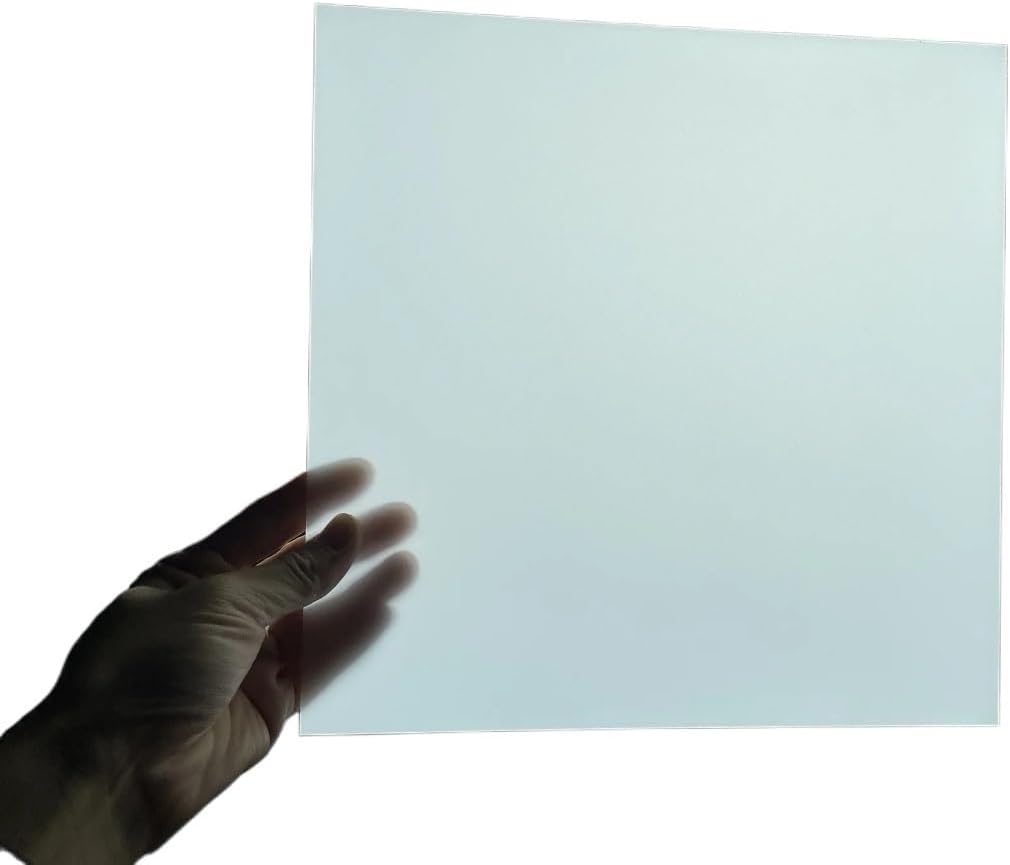 Double Sided Frosted Acrylic LED Lighting Diffuser Panel - 1.4MM Thick High Transmittance Cover for Lampshades(400X400MM 5PCS)