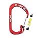 Nite Ize CSLA4-10-R6 SlideLock Carabiner, Size #4, Red