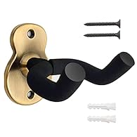 ❤【Sturdy & Fashionable】This guitar holder wall mount is made of high-quality metal and sponge materials, which can hold up to 40lbs and protect your guitar from damage. Its elegant design matches with various decoration styles, making it suitable for...