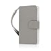 BLU Studio 5.0 S II Wallet Case, MPERO FLEX FLIP Wallet Case for BLU Studio 5.0 S II - Gray