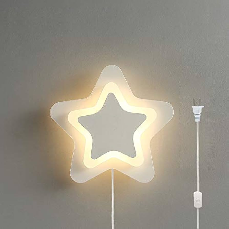 Amazon.co.jp : STGLED 星 コンセント式 LEDブラケットライト