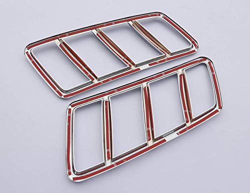 Abs Chrome Engine Roof Hood Sticker Trim For Mercedes Benz Ml Gl Gle Gls 2013-2017 #TOP4