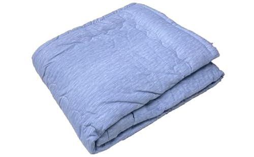 0564「琵琶湖の肌ふとん」シングル ブルー ※納期は目安で実際のお届け日とは異なります。準備が出来次第順次発送。