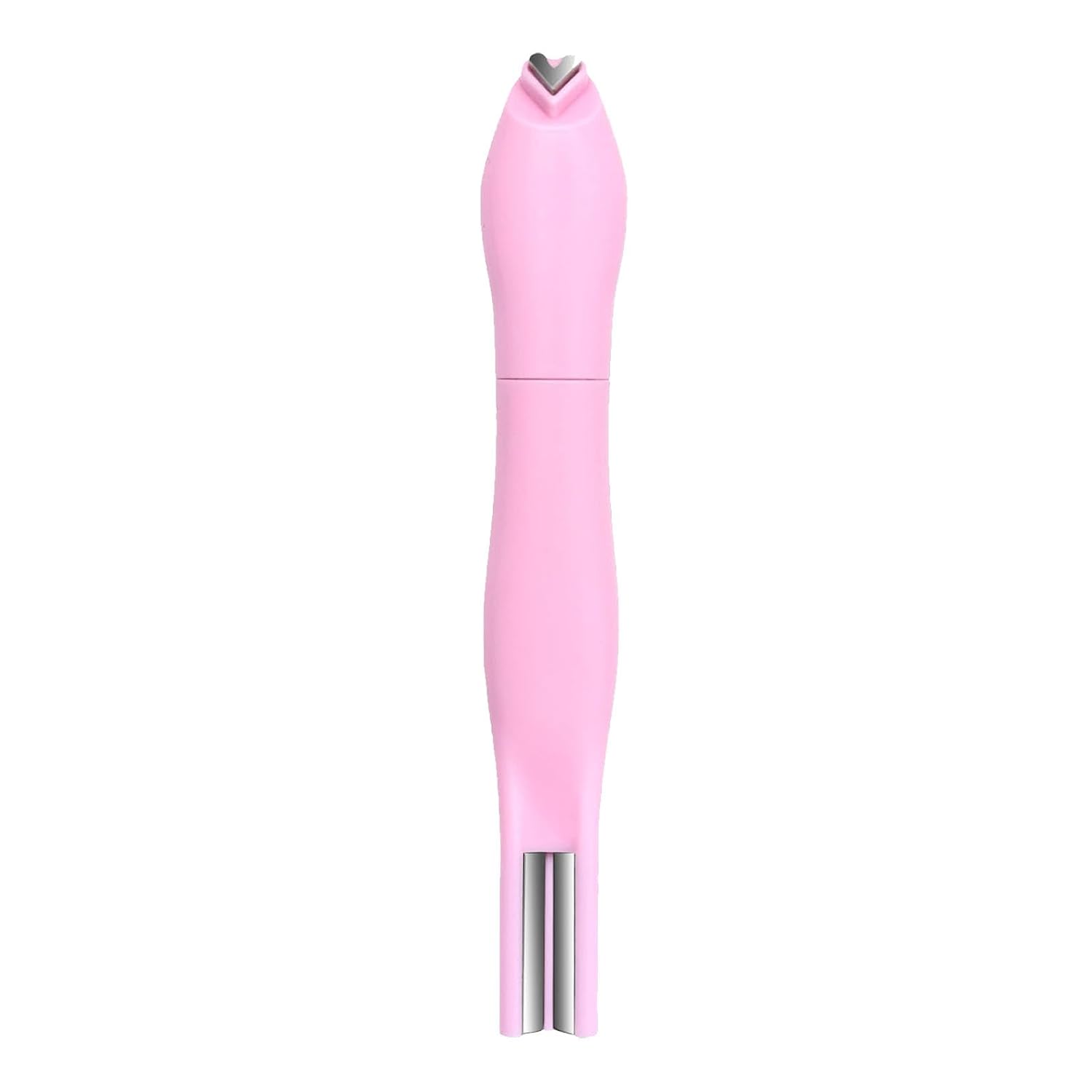 ZJchao Gel Polish Heart Magnet Nail Art Tool Strong Magnetic 3 In 1 Multifunctional Design Nail Polish Magnet Pen for Home Salon Use ABS Material (Pink)