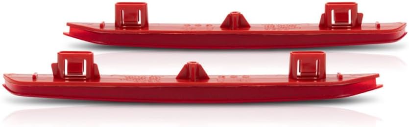 For Honda Odyssey Rear Reflector Assembly Unit 2011-2017 Pair Driver and Passenger Side LED CAPA Certified HO1184100 + HO1185100 | 33555-TK8-A01 + 33505-TK8-A01