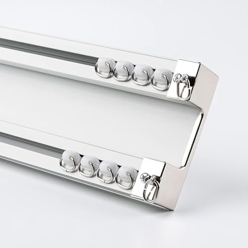 Soporte de techo de doble riel Heavy Duty blanco, máxima durabilidad y diseño moderno 2
