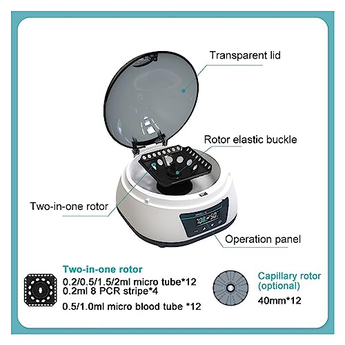 Centrifugeuses de laboratoire compactes pour sédimentation rapide de tubes - 7