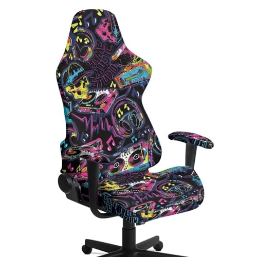 Wetoricau Gaming Chair Cover with Armrest for Pets