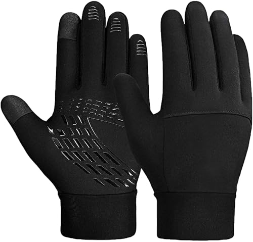 YukiniYa Kids Gloves Winter Waterproof Coating Warm Thick Fleece Touchscreen Anti-Slip for Boys Girls 3-15 Years Cycling School