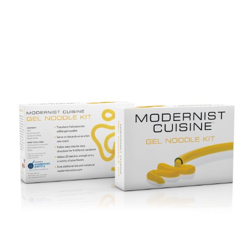 OFFICIAL Modernist Cuisine Gel Noodle Kit (Molecular Gastronomy) ⊘ Non-GMO ❤ Gluten-Free ☮ Vegan ✡ OU Kosher Certified Ingredients - Thumbnail 2