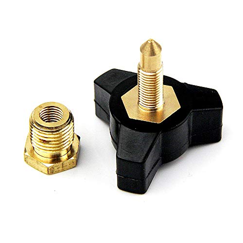 UP100 2 Pieces PCP Airsoft Pump High Pressure Pump Spare Parts Air Bleed Screw Copper M10x1 300bar/4500psi Safety Bleeder Valve Replacement Kit