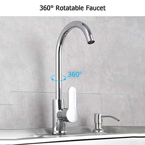 Évier utilitaire pour buanderie et extérieur avec robinet complet - 4