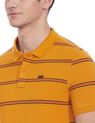 Image of Lee Men's Striped Regular Fit T-Shirt