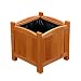 Produktbild Melko Pflanzkübel Blumenkübel/Pflanzkasten für Innen und Außen, aus Holz, braun, 30 × 30 × 30 cm