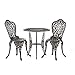 Modena 3pcs Outdoor Cast Aluminum Bistro Set