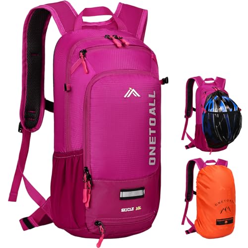 LOCAL LION ONETOALL Fahrradrucksack Klein 10L mit Regenschutz und...