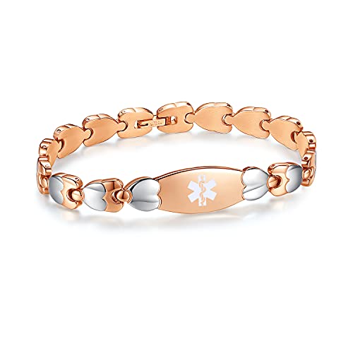 Tarring Heart Medical Alert Bracelet