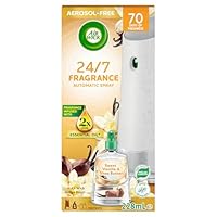 Air Wick 2x Essential Oil Sweet Vanilla & Shea Butter Auto Spray 228mL Air Freshener