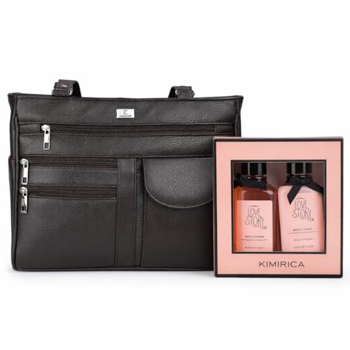 Image of K London Ladies Leather Handbag|Women's Handbag in Soft Leather - Womens Designer Shoulder Hand Bag - Medium Practical Size