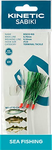 Kinetic Sabiki Squido Rig Leurres Bas De Ligne Avec 3 Pieuves