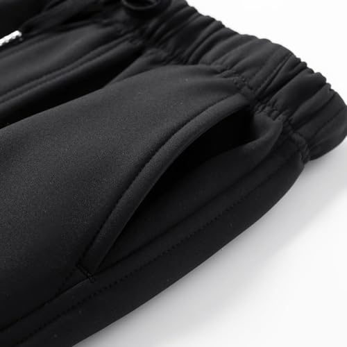 Boys Cargo Pants Casual Drawstring Elastic Waist Baggy Trousers with Multi Pocket Lounge School Pants for Boys 7-14Y4