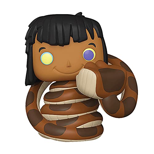 Funko Pop! The Jungle Book: Mowgli With Kaa Vinyl Figure – Special Edition Exclusive