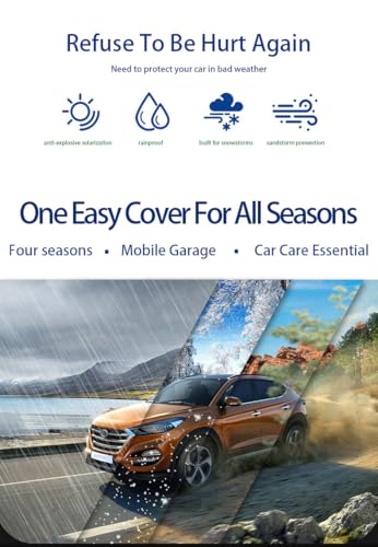 Image of Disposable Transparent Car Cover - Waterproof, Dustproof, Scratch & UV-Resistant Protection for Cars, SUVs, Easy to Use, Eco-Friendly - Pack of 2 for Travel & Outdoor Parking (2, LL)