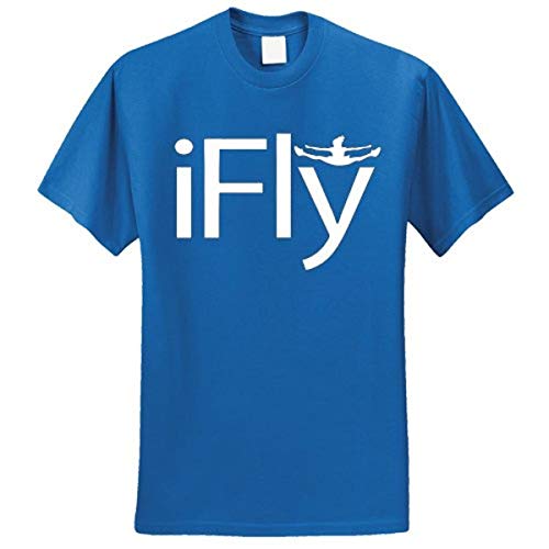 Chosen Bows Blu Royal Ifly t-Shirt, Ragazza, White...