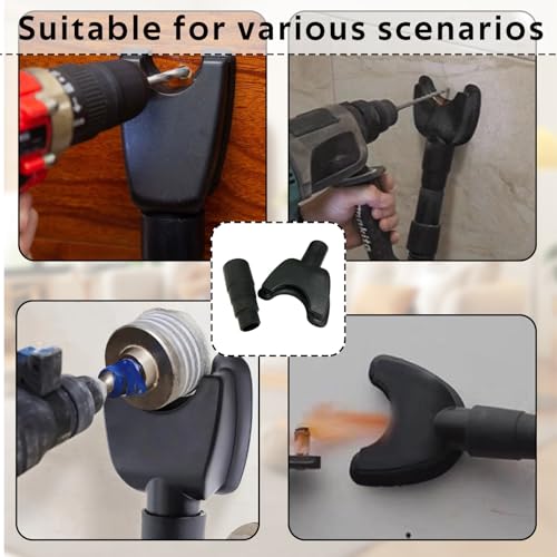 HAPPOW Hands-Free Dust Collector,Drill Dust Collector,Wall-Mounted Vacuum Cleaner for Effective Extraction, Dust Collection Tool,for Removing Debris and Dust in Drilling 7 HAPPOW Hands-Free Dust Collector,Drill Dust Collector,Wall-Mounted Vacuum Cleaner for Effective Extraction, Dust Collection Tool,for Removing Debris and Dust in Drilling - Image 7