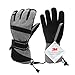 Vihir Winterhandschuhe Skihandschuhe Herren & Damen Thermo Handschuhe, Wasserdichte Touchscreen 3M Thinsulate Warm Fahrradhandschuhe, Eisfischen, Skifahren, Radfahren, Snowboard Winddichte Skihandsche