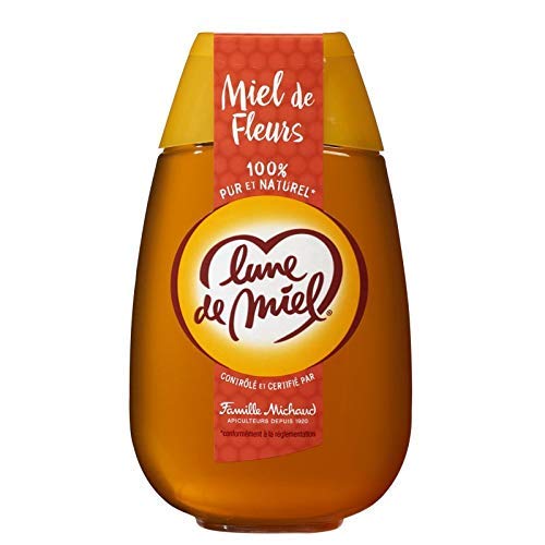 LUNE DE MIEL - Miel De Fleurs Souple 500G - Lot De 3 - livraison offerte
