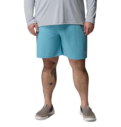 Columbia Men's PFG Terminal Roamer Stretch Short, Vintage Blue, 3X x 8 - image 5