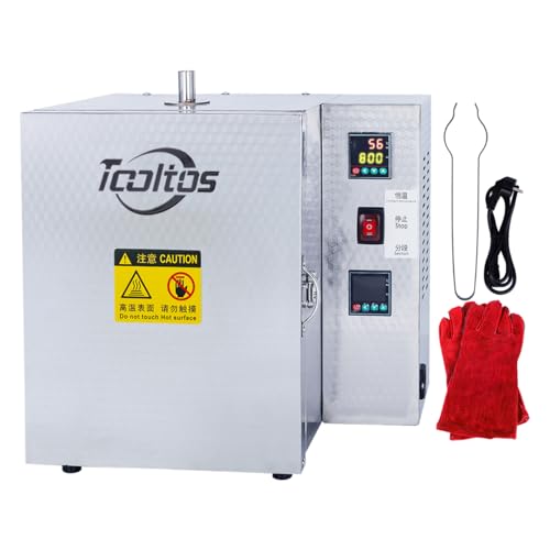 Dual Temperature Controller Jewelry Casting Burnout Furnace Oven Kiln Machine