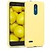 Produktbild kwmobile Hülle kompatibel mit LG K8 (2018) / K9 - Hülle Silikon - Soft Handyhülle - Handy Case in Gelb matt