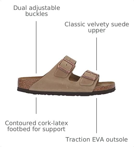 Image of Birkenstock Arizona Narrow Unisex Shoes | Casual Sandals