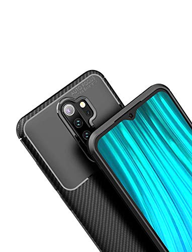 Redmi Note 8 Pro Back Case Cover for Xiaomi Redmi Note 8 Pro Covers and Cases Carbon Fiber Shock Proof Rugged Armor Slim Drop Tested Back Cover Case for Redmi Note 8 Pro