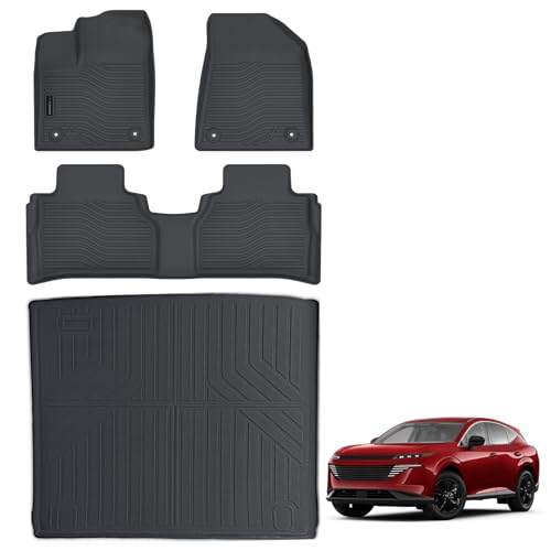 Auxko All Weather Floor Mats Cargo Mat Fit for 2025 2026 Nissan Murano TPE Liners Accessories Guard Odorless Anti-Slip Floor Liners & Trunk Liner for 2025 2026 Nissan Murano by AUXKO - Used condition - US$109.48