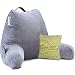 Vekkia Premium Soft Reading & Bed Rest Pillow with Memory Foam, Support Arms, Pockets, Removable Cover. Perfect Back Support for Reading/Relaxing/Watching TV -Extra Foams Incl. Customize Softness-18