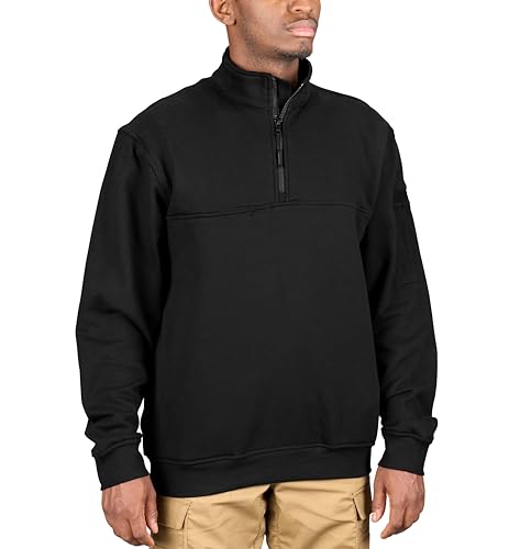 Maillot de survêtement Propper Station 1/4 Zip pour homme en coloris bleu marine