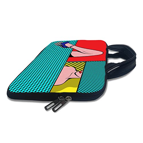 Image of Theskinmantra Blue Sandal Laptop Sleeve for 13 inch laptops