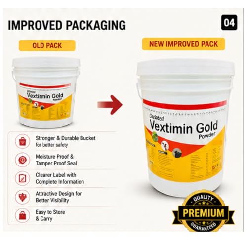 Image of CHEALATED Mineral Mixture VEQTIMIN Gold (25 KG Bucket)