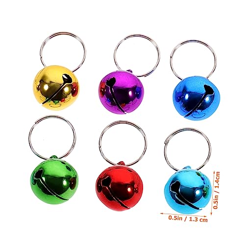 Luxshiny 24 Unidades Sinos De Natal Tocando Sinos Encantos De Coleira De Cachorro Pequenos Sinos De