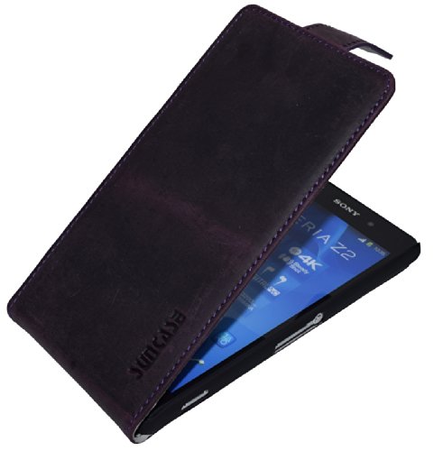Original Suncase® * – Piel * funda con tapa de piel para el/Sony Xperia Z3 Compact