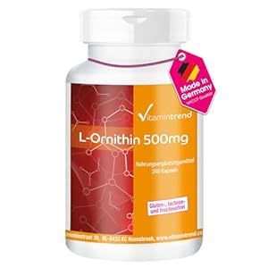 Vitamintrend L-Ornithin 500mg 240 Kapseln