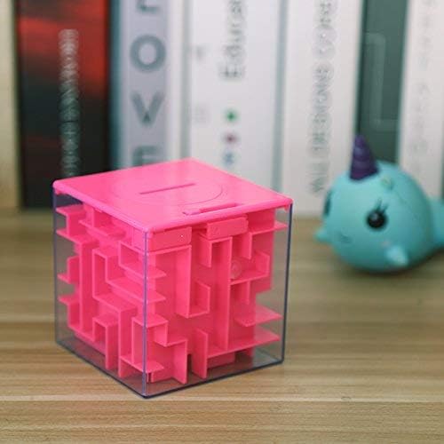 Acekid Money Maze Puzzle Box, Great Money Gift Holder Box, Fun Maze Puzzle Games for Kids and Adults